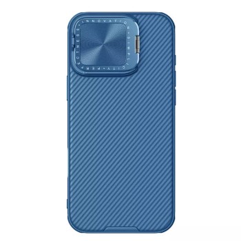 Калъф за iPhone 16 Pro - Nillkin CamShield Prop - син
