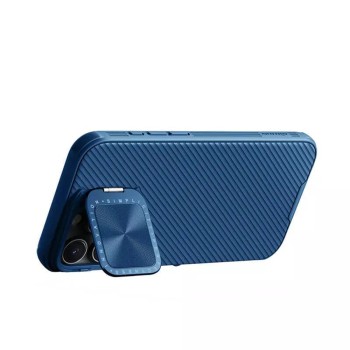 Калъф за iPhone 16 Pro - Nillkin CamShield Prop - син