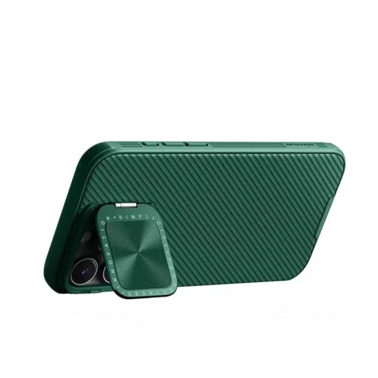Калъф за iPhone 16 Pro - Nillkin CamShield Prop - зелен