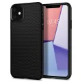Калъф за iPhone 11 - Spigen Liquid Air - Matte Black