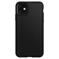 Калъф за iPhone 11 - Spigen Liquid Air - Matte Black