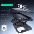 Калъф за iPhone 16 Pro Max - ESR Cyber ​​Armor Kickstand - Черен