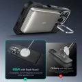 Калъф за iPhone 16 Pro - ESR Cyber ​​Armor Kickstand - Сив