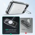 Калъф за iPhone 16 Pro Max - ESR Classic Hybrid HaloLock Kickstand - Clear Black