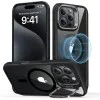 Калъф за iPhone 16 Pro - ESR Classic Hybrid HaloLock Kickstand - Clear Black