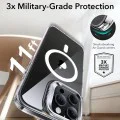 Калъф за iPhone 16 Pro - ESR Classic Hybrid HaloLock Kickstand - Clear