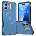 Калъф за iPhone 16 - ESR Cyber ​​Armor Kickstand - Син