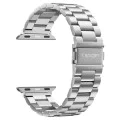 Каишка за Apple Watch 1/2/3/3/4/4/5/5/5/6/6/7/8/7/8/9/10/SE/SE/SE 2/Ultra/Ultra 2 ( 42/44/45/46/49 мм) - Spigen Modern Fit - Сребрист