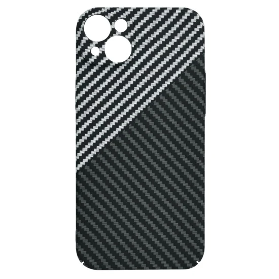 Калъф за iPhone 15 Plus - Carbonite FiberShell - Stealth Gray