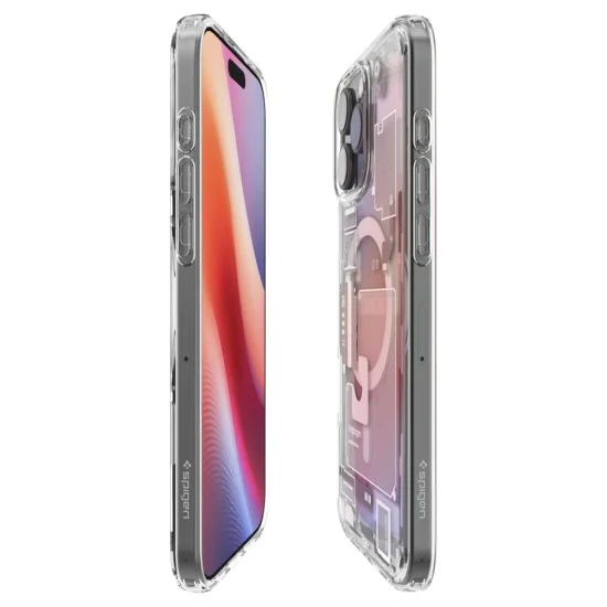 Калъф за iPhone 16 Pro Max - Spigen Ultra Zero One Hybrid Magsafe - Natural Titanium