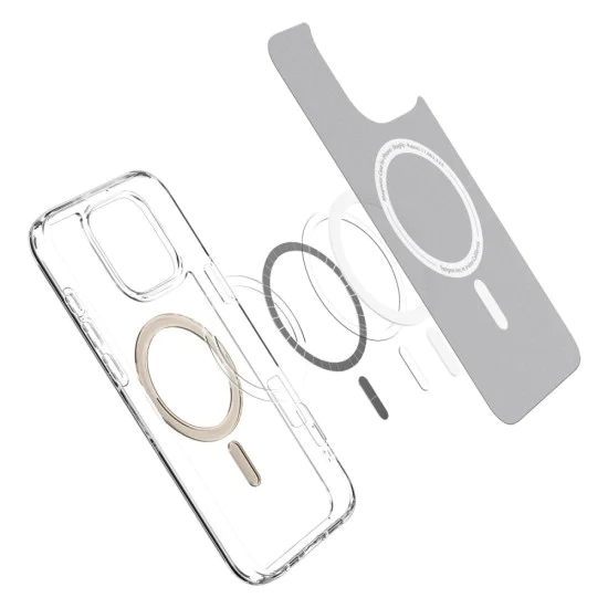 Калъф за iPhone 16 Pro - Spigen - Ultra Hybrid MagSafe - златен