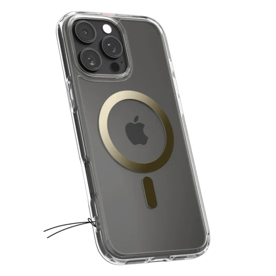 Калъф за iPhone 16 Pro Max - Spigen - Ultra Hybrid MagSafe - златен