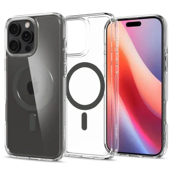 Калъф за iPhone 16 Pro - Spigen - Ultra Hybrid MagSafe - Графит