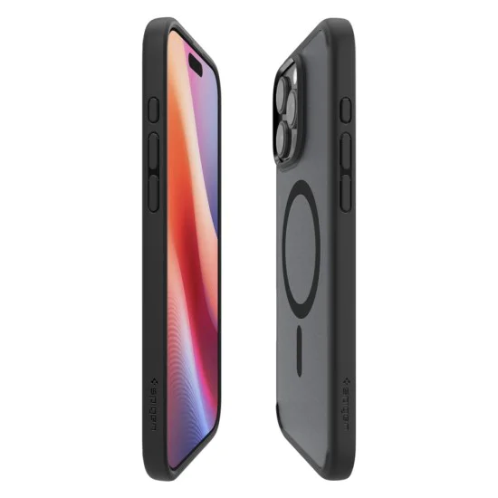 Калъф за iPhone 16 Pro - Spigen - Ultra Hybrid MagSafe - Frost Black