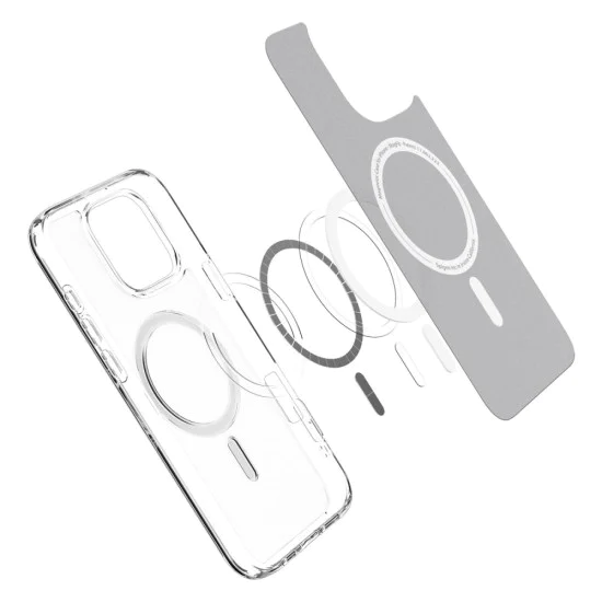 Калъф за iPhone 16 Pro - Spigen - Ultra Hybrid MagSafe - Frost Clear