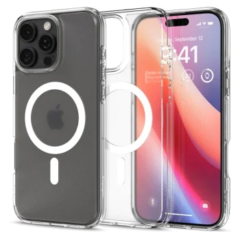 Калъф за iPhone 16 Pro - Spigen - Ultra Hybrid MagSafe - Frost Clear