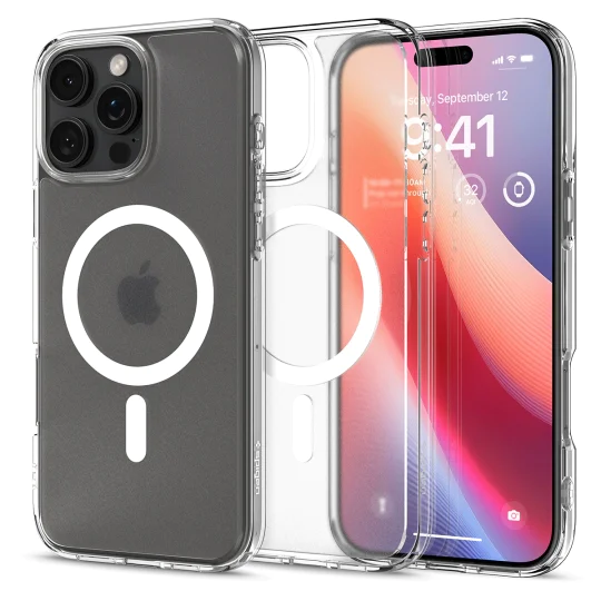 Калъф за iPhone 16 Pro - Spigen - Ultra Hybrid MagSafe - Frost Clear