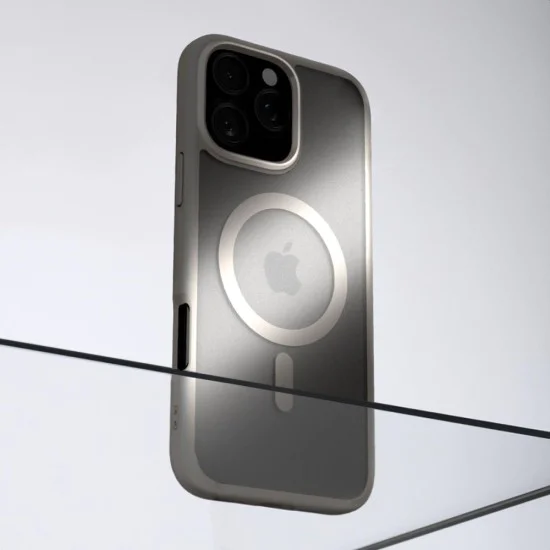 Калъф за iPhone 16 Pro Max - Spigen - Ultra Hybrid MagSafe - Frost Natural Titanium