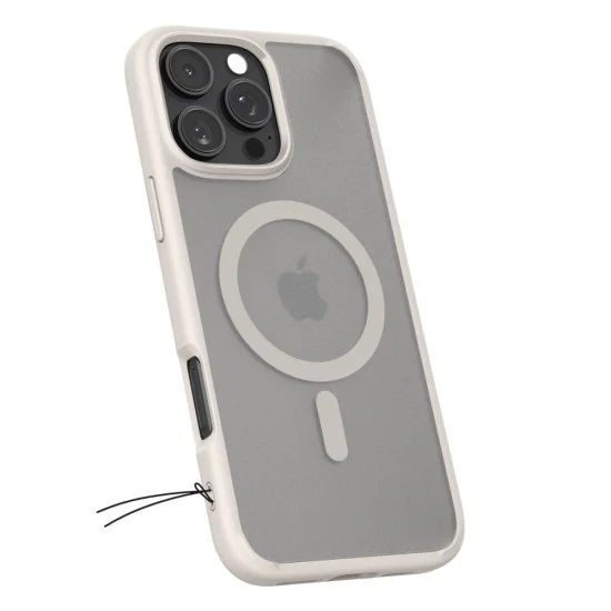 Калъф за iPhone 16 Pro Max - Spigen - Ultra Hybrid MagSafe - Frost Natural Titanium