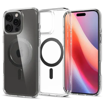Калъф за iPhone 16 Pro - Spigen - Ultra Hybrid MagSafe - Carbon Fiber