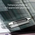 Държач за номер на кола - Baseus Temporary Parking (ACNUM-01) - черен