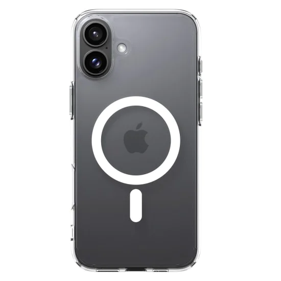 Калъф за iPhone 16 - Spigen - Ultra Hybrid MagSafe - Бял