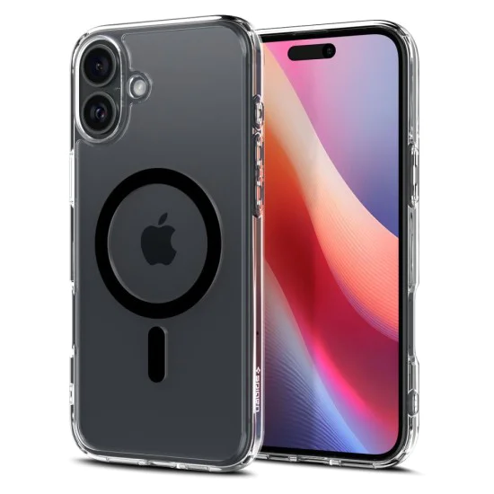 Калъф за iPhone 16 Plus - Spigen - Ultra Hybrid MagSafe - черен