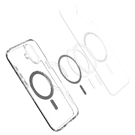 Калъф за iPhone 16 Plus - Spigen - Ultra Hybrid MagSafe - черен