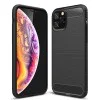 Калъф за iPhone 11 Pro Max - Carbon Silicone - Черен