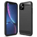 Калъф за iPhone 11 - Carbon Silicone - Черен