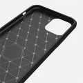 Калъф за iPhone 11 - Carbon Silicone - Черен