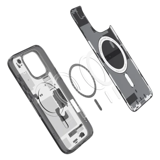Калъф за iPhone 16 Pro - Spigen - Ultra Hybrid Zero One MagSafe - матово черен
