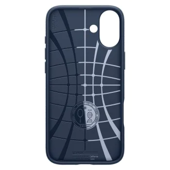 Калъф за iPhone 16 - Spigen Liquid Air - Navy Blue