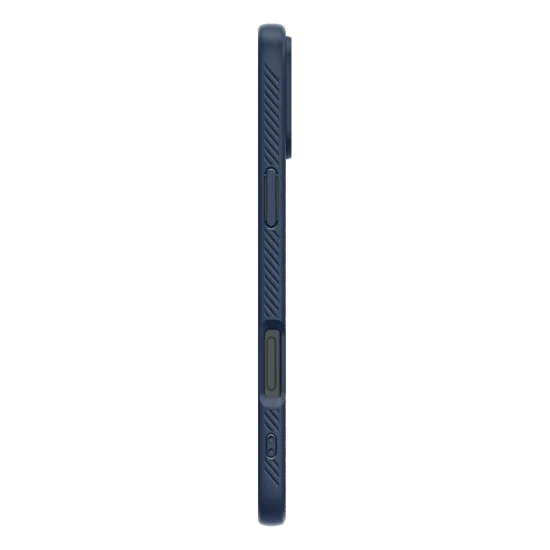 Калъф за iPhone 16 - Spigen Liquid Air - Navy Blue