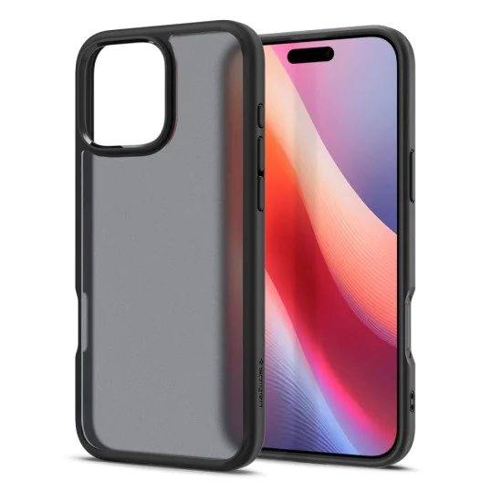 Калъф за iPhone 16 Pro - Spigen - Ultra Hybrid - Frost Black