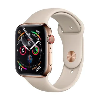 Протектор за Apple Watch 4 / 5 / 6 / SE / SE 2 / 7 / 8 / 9 (40mm / 41mm) (комплект 3) - Spigen Neo Flex - Clear