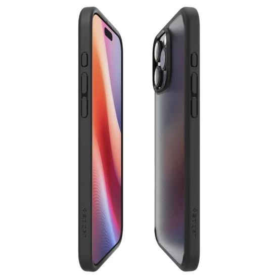 Калъф за iPhone 16 Pro - Spigen - Ultra Hybrid - Frost Black