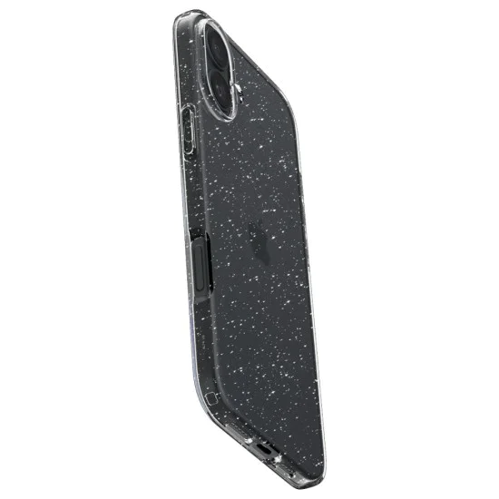 Калъфове за iPhone 16 - Spigen Liquid Crystal Glitter - Crystal Quartz