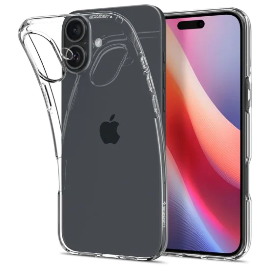 Калъф за iPhone 16 - Spigen Liquid Crystal - Clear