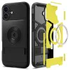 Калъф за iPhone 16 - Spigen Slim Armor MagSafe - черен