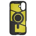 Калъф за iPhone 16 - Spigen - Tough Armor MagSafe - черен