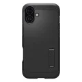 Калъф за iPhone 16 - Spigen - Tough Armor MagSafe - черен