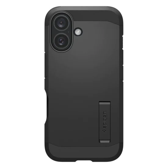Калъф за iPhone 16 Plus - Spigen - Tough Armor MagSafe - черен