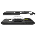 Калъф за iPhone 16 Pro Max - Spigen Slim Armor MagSafe - черен