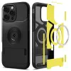 Калъф за iPhone 16 Pro Max - Spigen Slim Armor MagSafe - черен