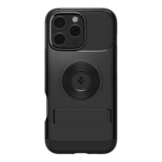Калъф за iPhone 16 Pro - Spigen Slim Armor MagSafe - черен