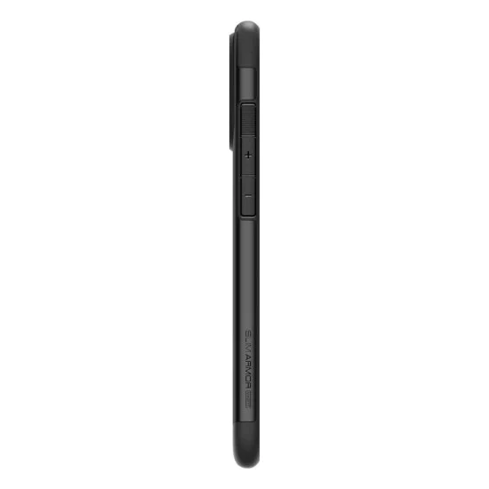 Калъф за iPhone 16 Pro - Spigen Slim Armor MagSafe - черен