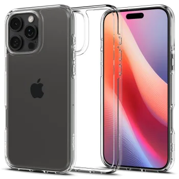 Калъф за iPhone 16 Pro Max - Spigen - Ultra Hybrid - Clear