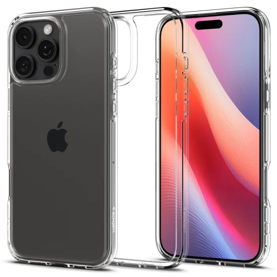 Калъф за iPhone 16 Pro Max - Spigen - Ultra Hybrid - Clear