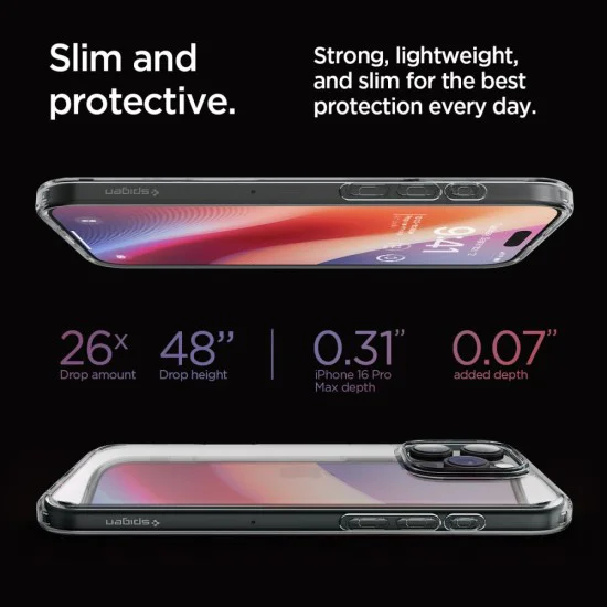 Калъф за iPhone 16 Pro Max - Spigen - Ultra Hybrid - Space Crystal